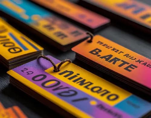 Печать бирок