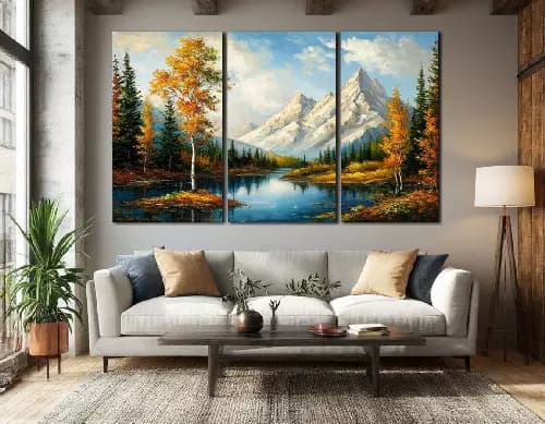 Печать на холсте